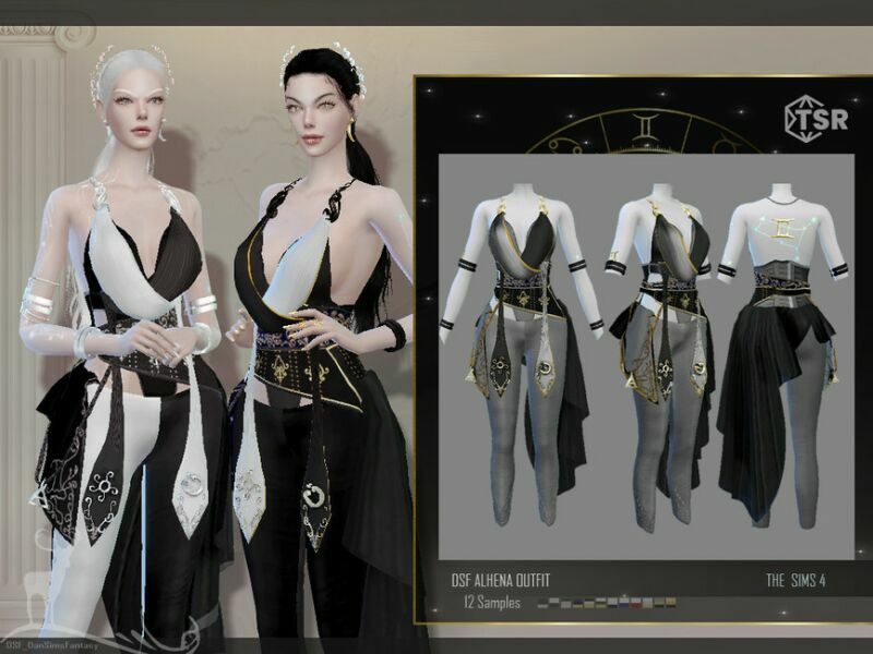 Alhena Outfit By Dansimsfantasy 1 Alhena Outfit By Dansimsfantasy Sims 4 CC