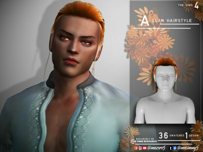 Allan Hairstyle By Mazero5 1 Allan Hairstyle By Mazero5 Sims 4 CC