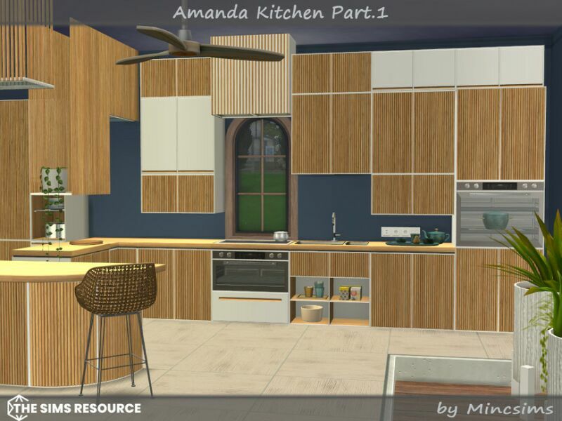 Amanda Kitchen Part.01 By Mincsims 1 Amanda Kitchen Part.01 By Mincsims Sims 4 CC