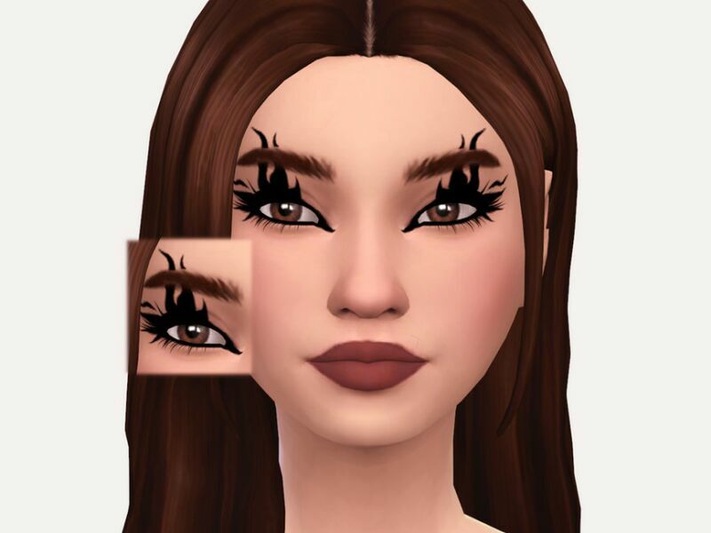 Amaterasu Eyeliner By Sagittariah 1 Amaterasu Eyeliner By Sagittariah Sims 4 CC
