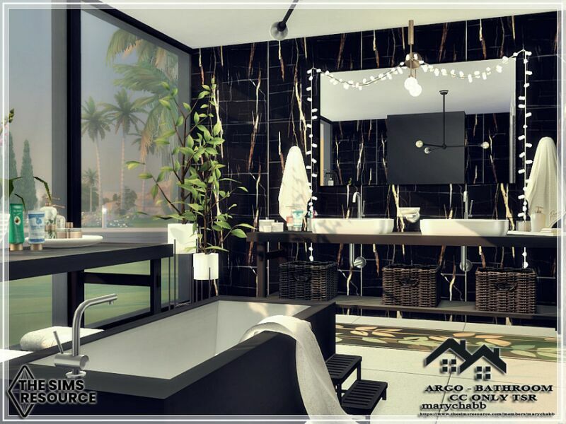 Argo – Bathroom – CC Only TSR By Marychabb 1 Argo – Bathroom – CC Only TSR By Marychabb Sims 4 CC