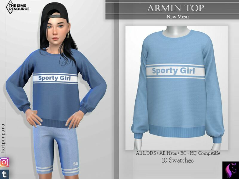Armin TOP By Katpurpura 1 Armin TOP By Katpurpura Sims 4 CC