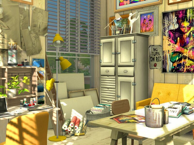 Artists Study – CC By Flubs79 4 sims 4 cc artists study cc by flubs79 3