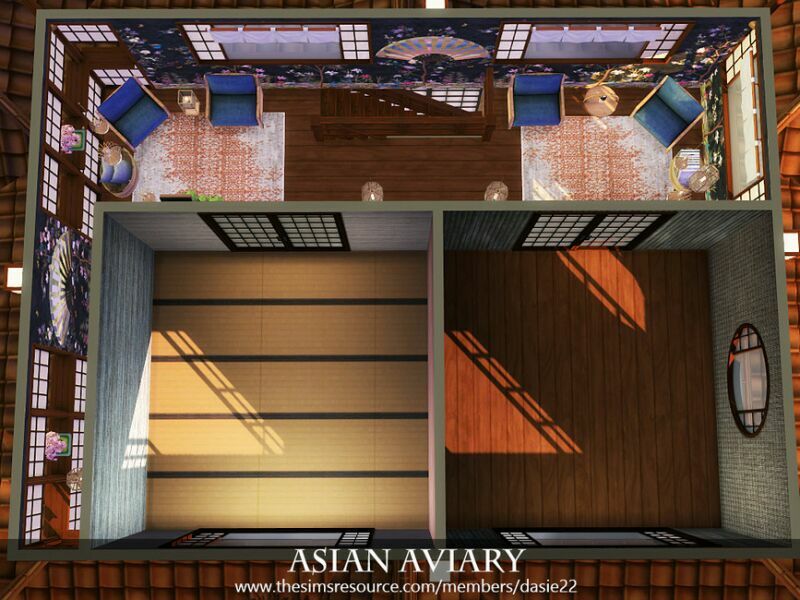 Asian Aviary By Dasie2 2 sims 4 cc asian aviary by dasie2 5