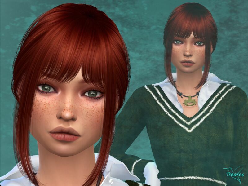 Aurore Amanie By Trasras 1 Aurore Amanie By Trasras Sims 4 CC
