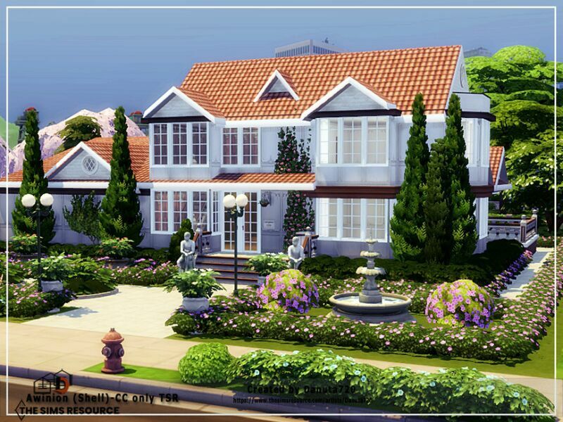 Awinion (Shell)-Cc Only TSR By Danuta720 1 Awinion (Shell)-Cc Only TSR By Danuta720 Sims 4 CC