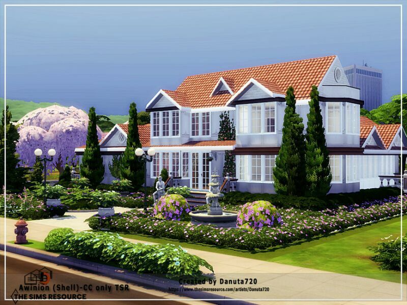 Awinion (Shell)-Cc Only TSR By Danuta720 7 sims 4 cc awinion shell cc only tsr by danuta720 2