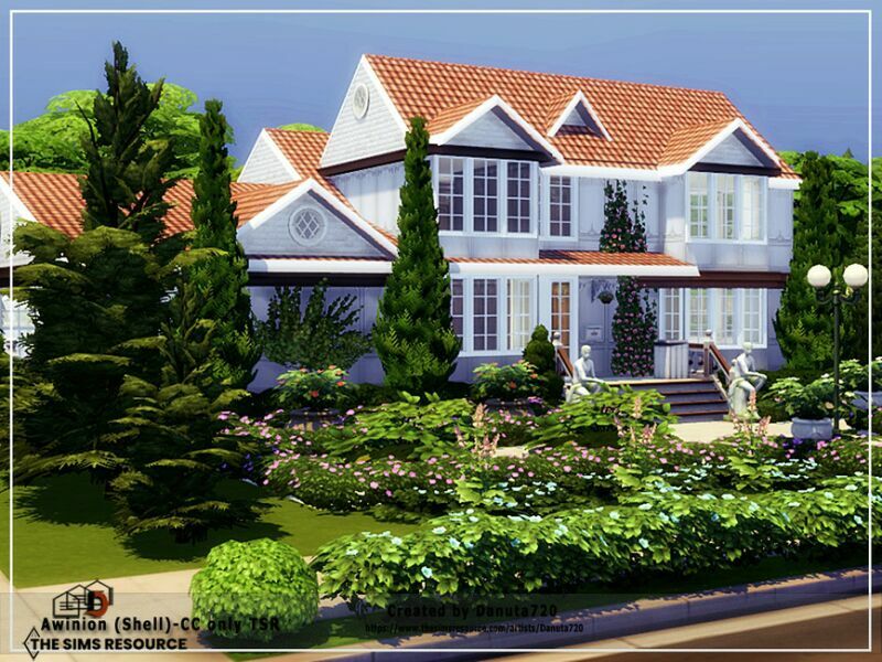 Awinion (Shell)-Cc Only TSR By Danuta720 6 sims 4 cc awinion shell cc only tsr by danuta720 3