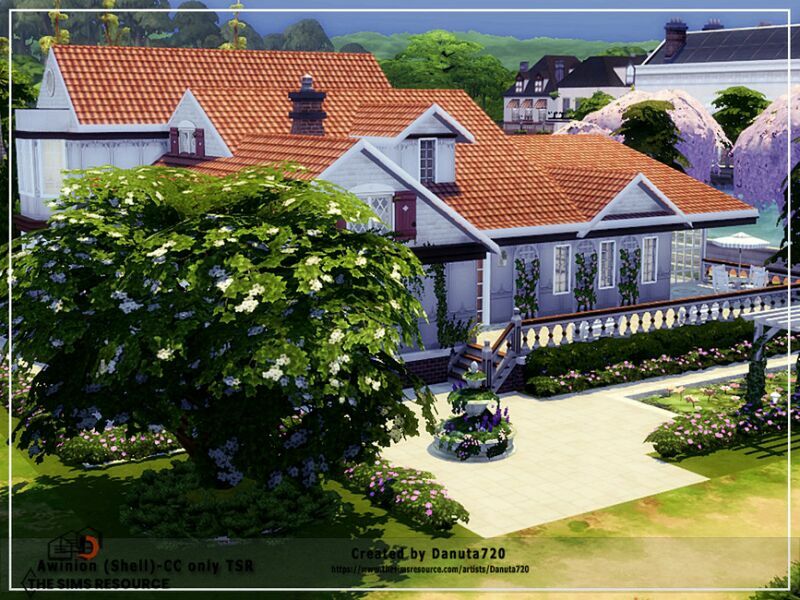Awinion (Shell)-Cc Only TSR By Danuta720 5 sims 4 cc awinion shell cc only tsr by danuta720 4