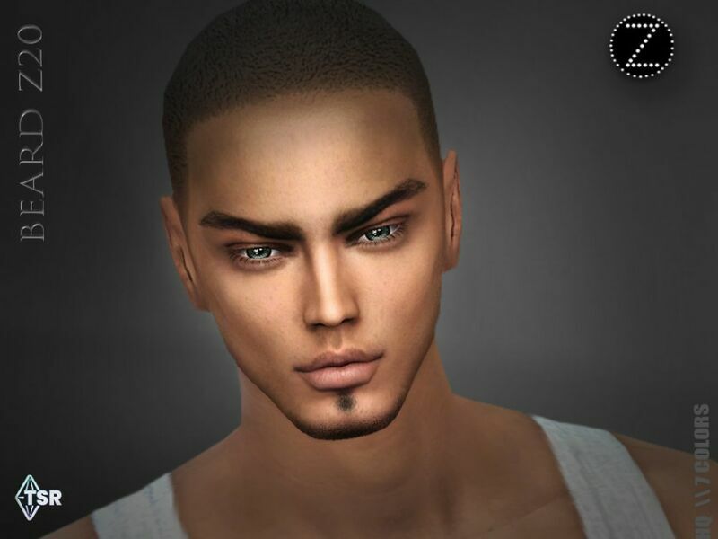 Beard Z20 By Zenx 1 Beard Z20 By Zenx Sims 4 CC