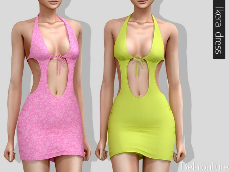 Belaloallure_Ikera Dress (Patreon) By Belal1997 1 Belaloallure_Ikera Dress (Patreon) By Belal1997 Sims 4 CC