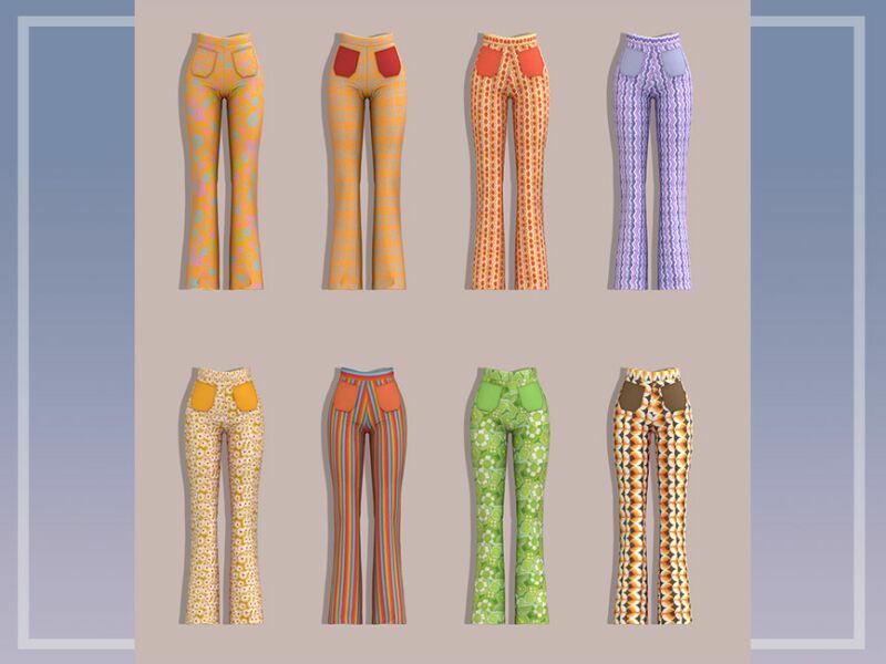 Belaloallure_Janet Pants (Patreon) By Belal1997 2 sims 4 cc belaloallure janet pants patreon by belal1997 2