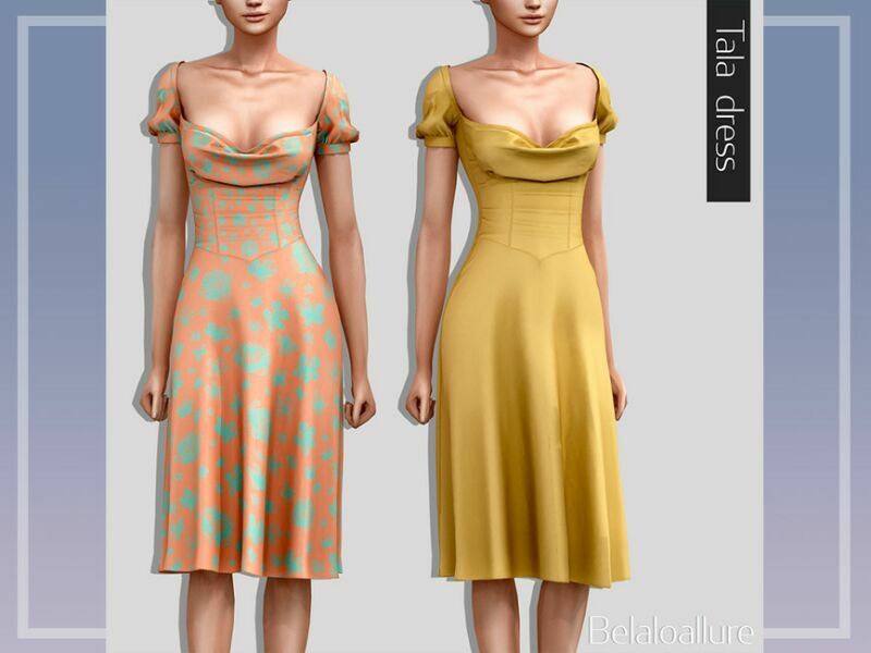 Belaloallure_Tala Dress (Patreon) By Belal1997 1 Belaloallure_Tala Dress (Patreon) By Belal1997 Sims 4 CC