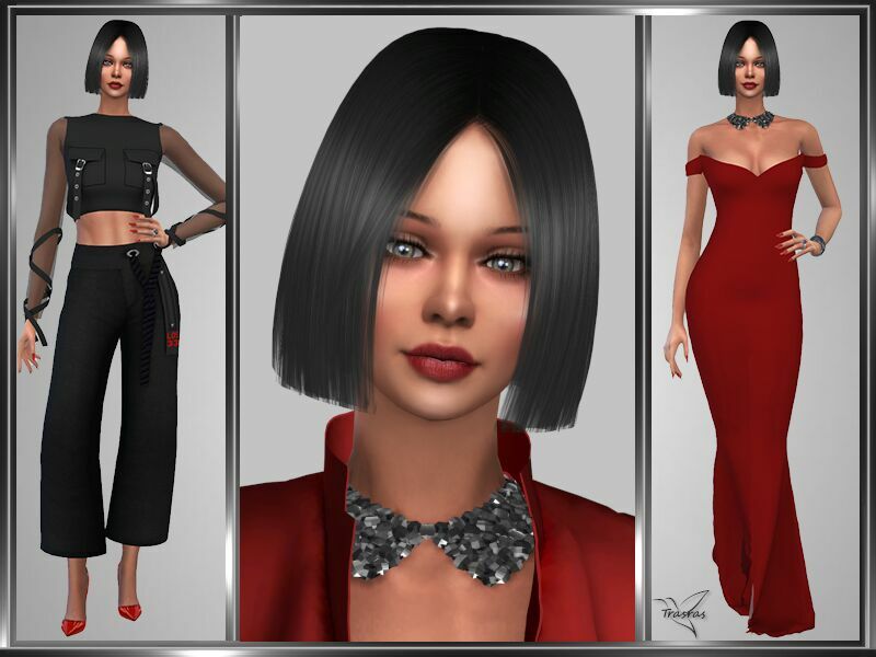 Benedicte Badin By Trasras 1 Benedicte Badin By Trasras Sims 4 CC