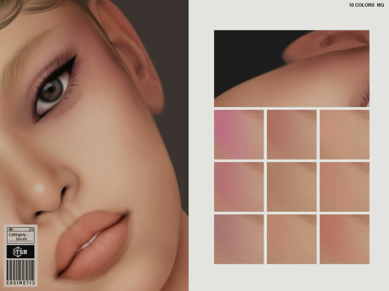 Blush | N24 By Cosimetic 1 Blush | N24 By Cosimetic Sims 4 CC