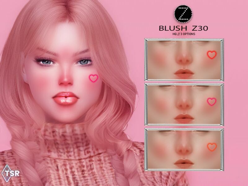 Blush Z30 By Zenx 1 Blush Z30 By Zenx Sims 4 CC