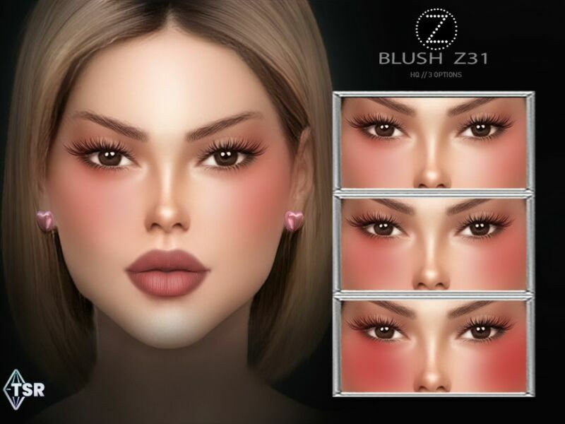 Blush Z31 By Zenx 1 Blush Z31 By Zenx Sims 4 CC