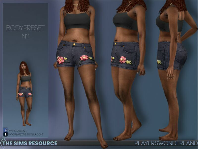 Bodypreset N11 By Playerswonderland 1 Bodypreset N11 By Playerswonderland Sims 4 CC