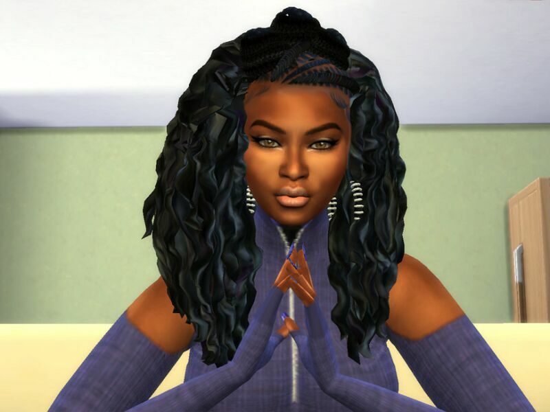 Braided Wavy Wonder By Drteekaycee 3 sims 4 cc braided wavy wonder by drteekaycee 4