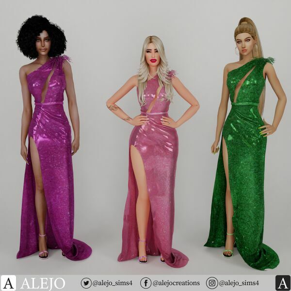 Brianna Evening Gown 1 4 sims 4 cc brianna evening gown 1 2 1