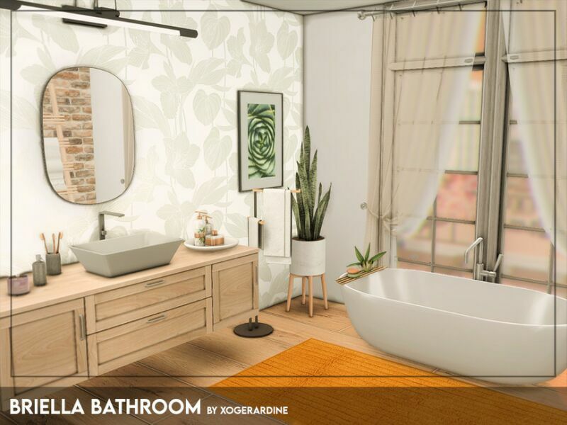 Briella Bathroom (TSR Only CC) By Xogerardine 1 Briella Bathroom (TSR Only CC) By Xogerardine Sims 4 CC