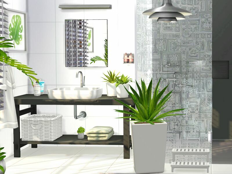 Calla Bathroom – CC By Flubs79 2 sims 4 cc calla bathroom cc by flubs79 4