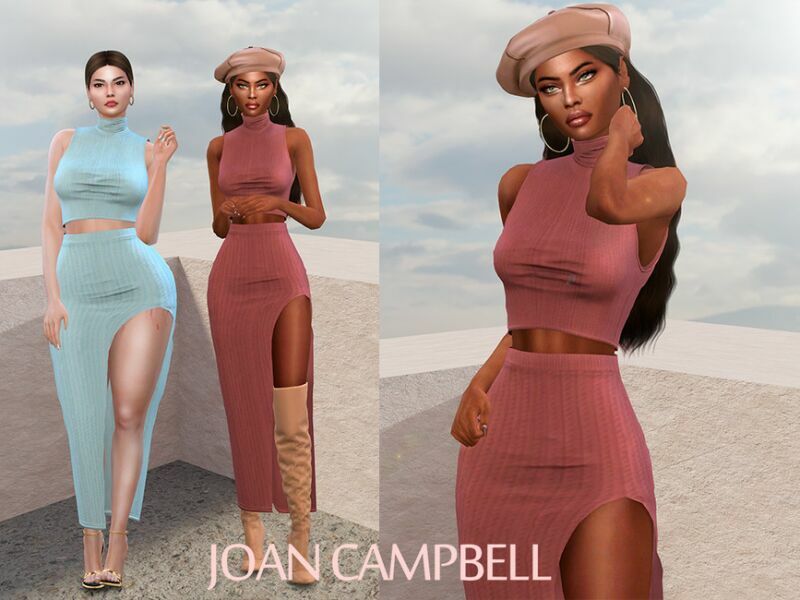 Camila Outfit 1 Camila Outfit Sims 4 CC