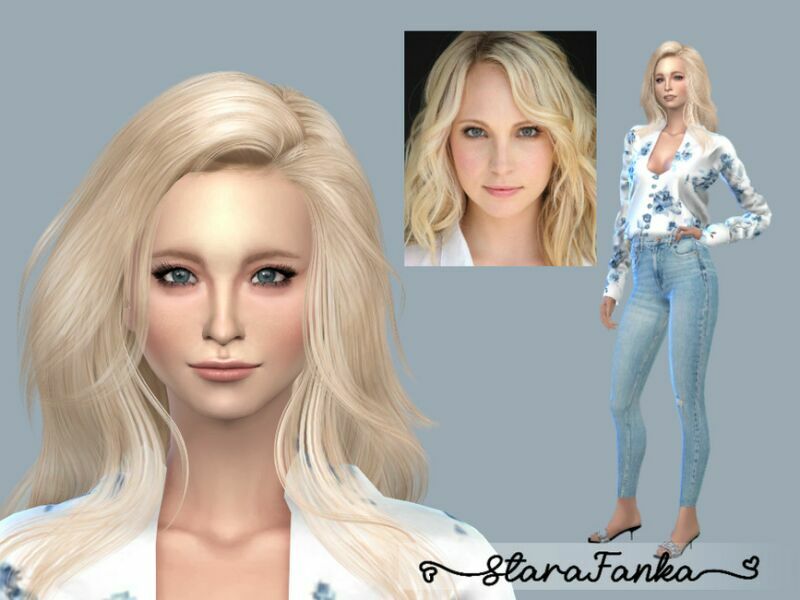 Candice King (Request) By Starafanka 1 Candice King (Request) By Starafanka Sims 4 CC