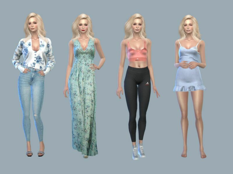 Candice King (Request) By Starafanka 4 sims 4 cc candice king request by starafanka 2