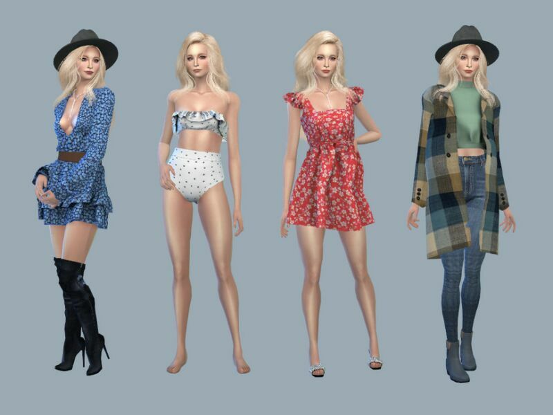 Candice King (Request) By Starafanka 3 sims 4 cc candice king request by starafanka 3