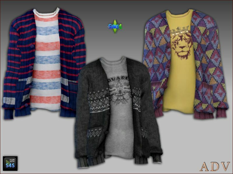 Cardigans And Pants For Adults 4 sims 4 cc cardigans and pants for adults 2
