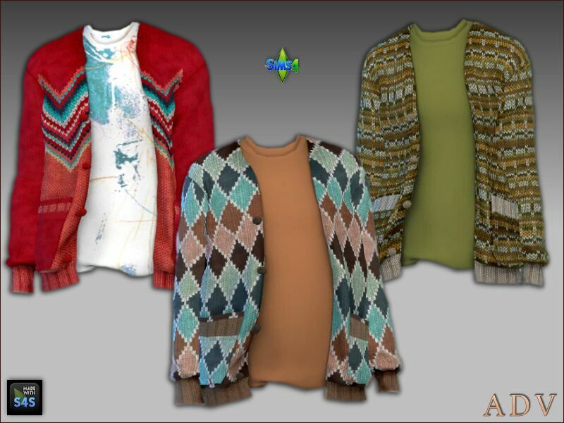 Cardigans And Pants For Adults 3 sims 4 cc cardigans and pants for adults 3