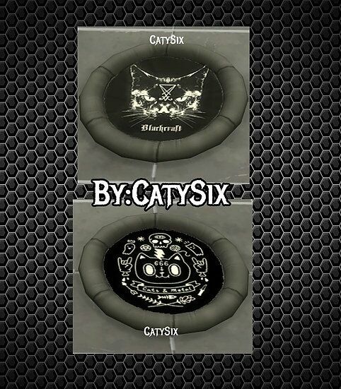CAT Beds V1 By Catysix 1 CAT Beds V1 By Catysix Sims 4 CC