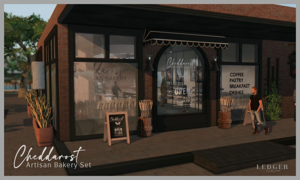 Cheddarost Bakery Part 1 11 sims 4 cc cheddarost bakery part 1 2
