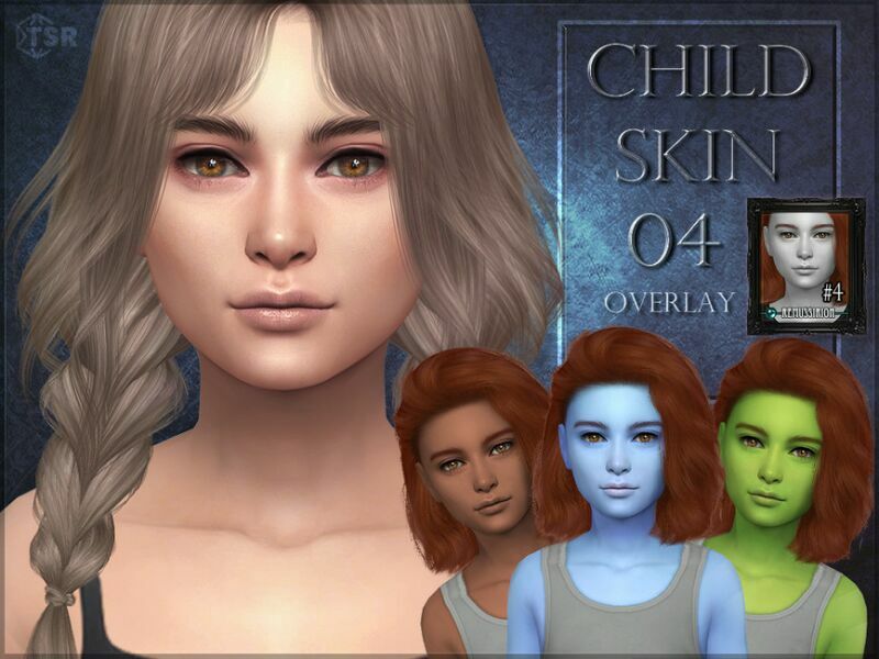 Child Skin 04 – Overlay By Remussirion 1 Child Skin 04 – Overlay By Remussirion Sims 4 CC