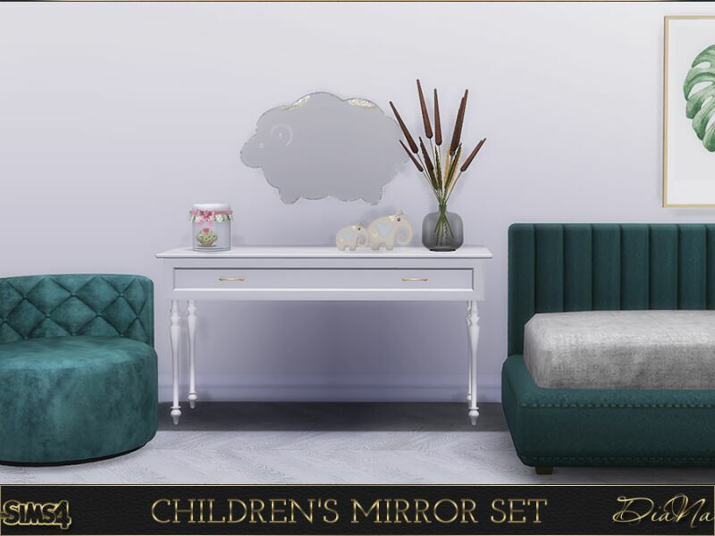 Children’S Mirror SET By Dianasims 3 sims 4 cc childrens mirror set by dianasims 5