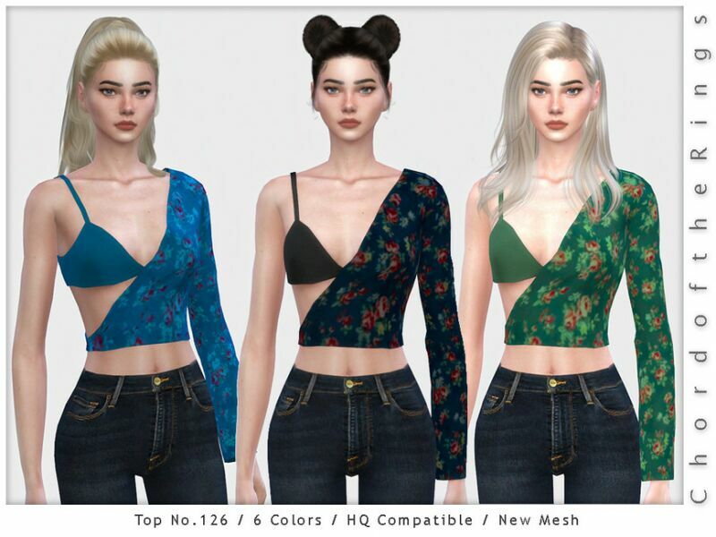 Chordoftherings TOP NO.126 By Chordoftherings 1 Chordoftherings TOP NO.126 By Chordoftherings Sims 4 CC