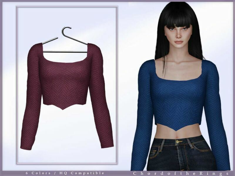 Chordoftherings TOP NO.212 By Chordoftherings 1 Chordoftherings TOP NO.212 By Chordoftherings Sims 4 CC