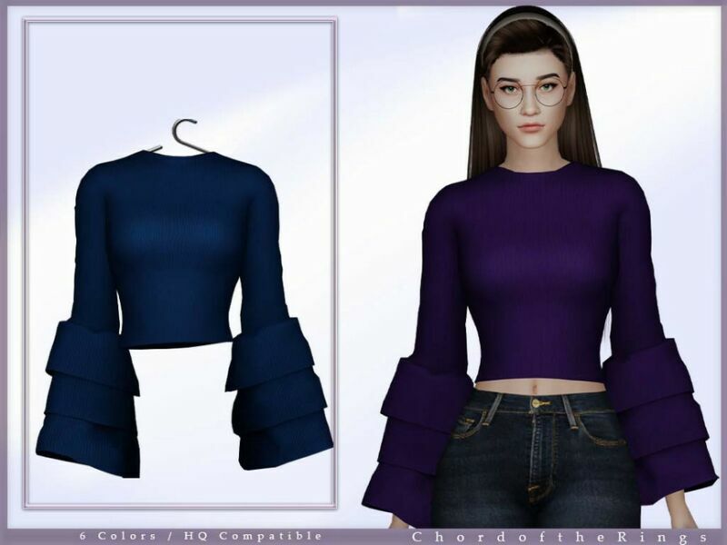 Chordoftherings TOP NO.215 By Chordoftherings 1 Chordoftherings TOP NO.215 By Chordoftherings Sims 4 CC