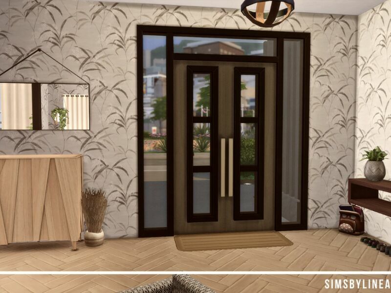 City Bungalow Entrance By Simsbylinea 3 sims 4 cc city bungalow entrance by simsbylinea 3