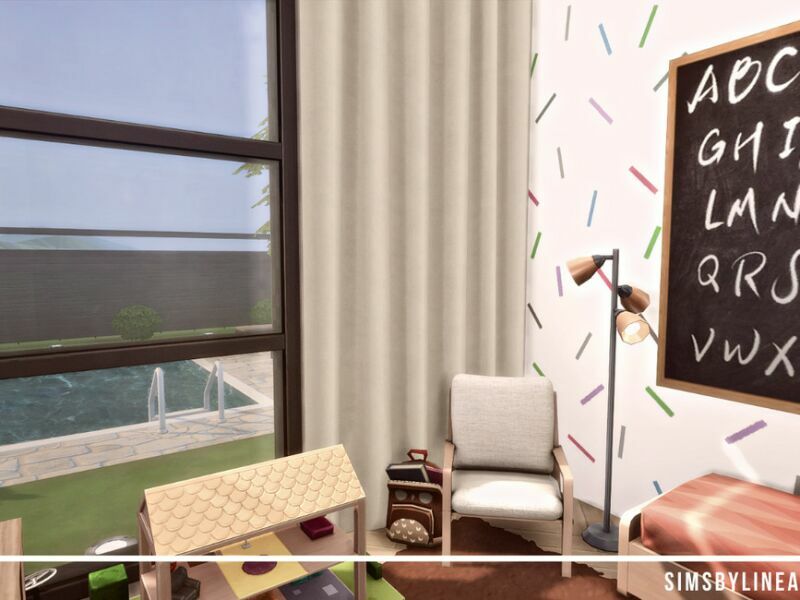 City Bungalow Kids Room By Simsbylinea 4 sims 4 cc city bungalow kids room by simsbylinea 2