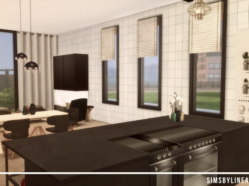 City Bungalow Kitchen By Simsbylinea 2 sims 4 cc city bungalow kitchen by simsbylinea 4