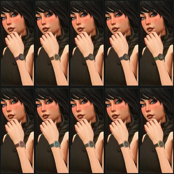 Classic Watch 3 sims 4 cc classic watch 4