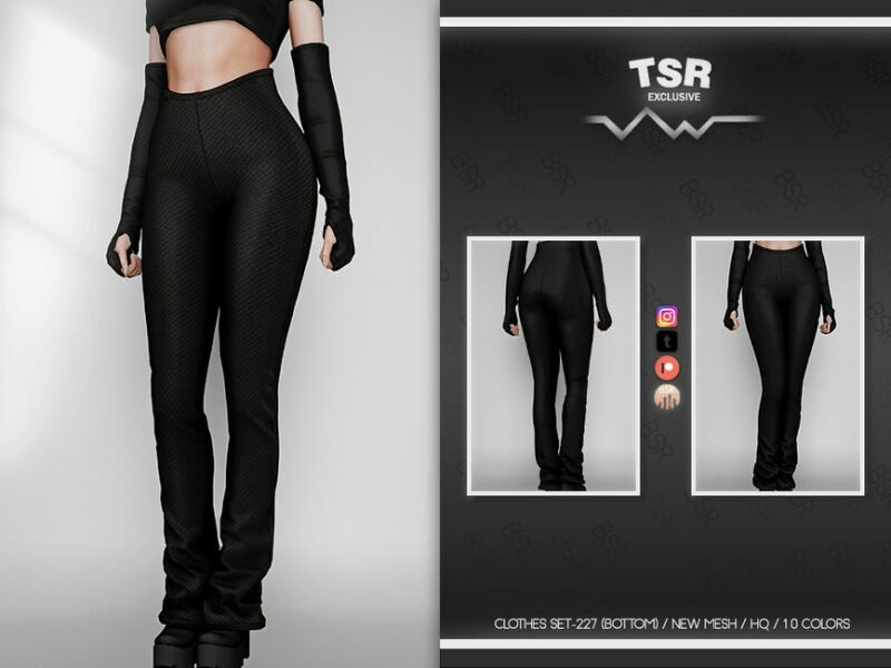 Clothes SET-227 (Bottom) BD711 By Busra-Tr 1 Clothes SET-227 (Bottom) BD711 By Busra-Tr Sims 4 CC