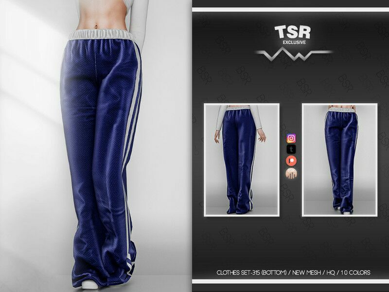Clothes SET-315 (Bottom) BD900 By Busra-Tr 1 Clothes SET-315 (Bottom) BD900 By Busra-Tr Sims 4 CC