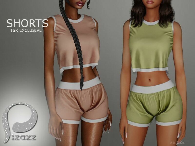 Clothing: Sports And Athletics Shorts 1 Clothing: Sports And Athletics Shorts Sims 4 CC