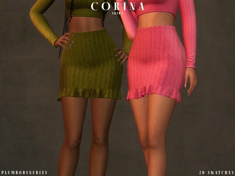 Corina | Skirt 1 Corina | Skirt Sims 4 CC