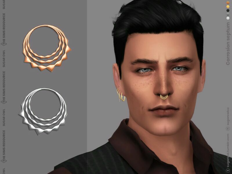 Corrosion Septum 1 Corrosion Septum Sims 4 CC