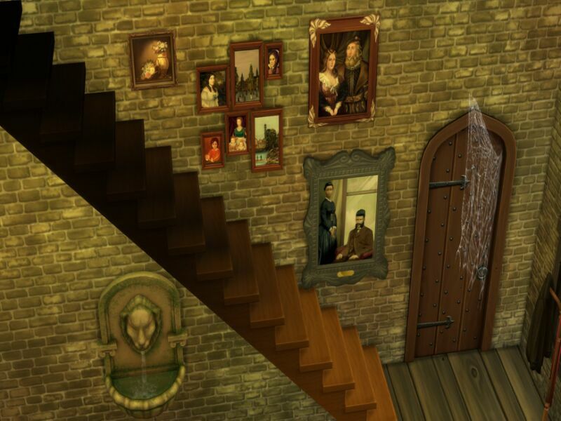 Cottage (Gloomy Witch) By Susancho93 4 sims 4 cc cottage gloomy witch by susancho93 5