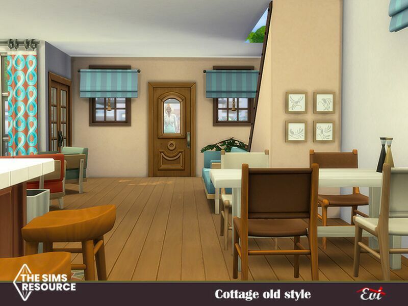 Cottage OLD Style_No CC By EVI 4 sims 4 cc cottage old style no cc by evi 5